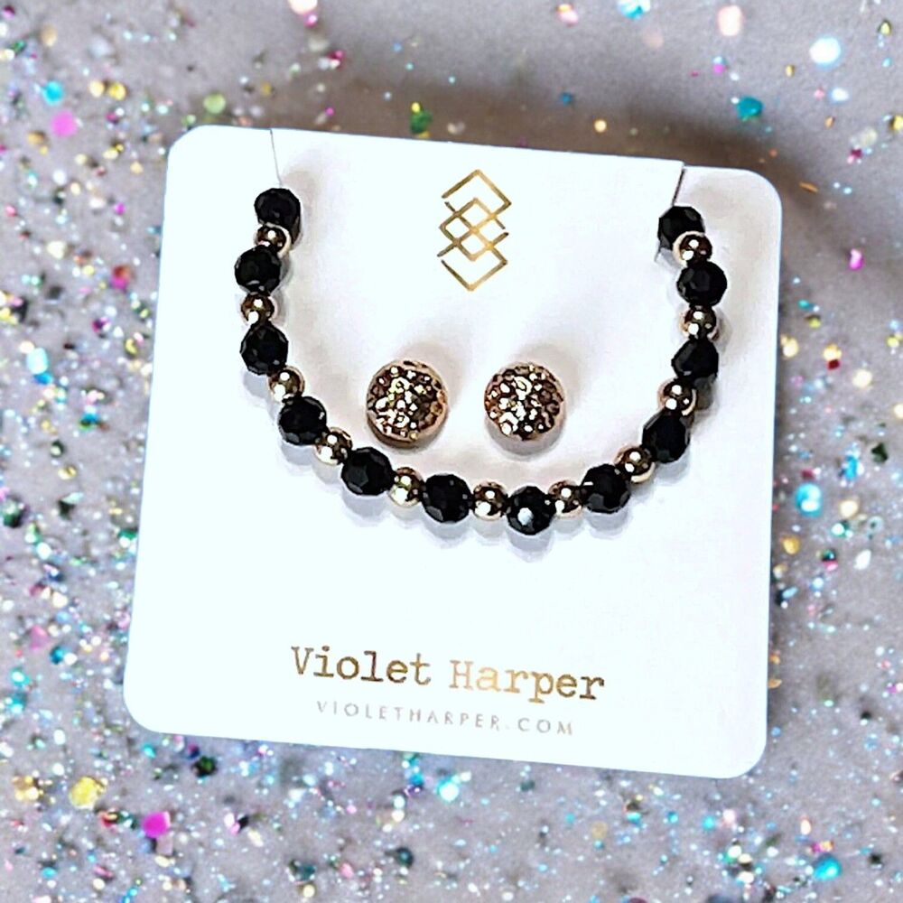 Violet Harper earring and necklace set Brand New With Tags